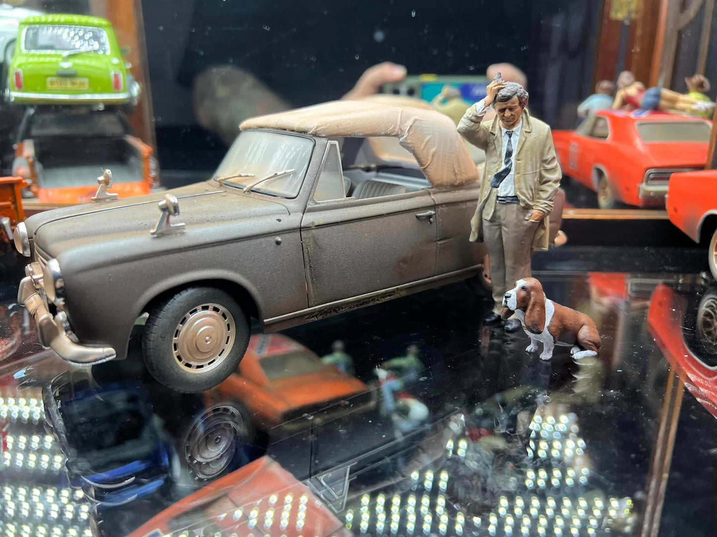 COLUMBO PETER FALK scale resin movie TV SHOW figure model 1.18 1.35 1.24 1.12