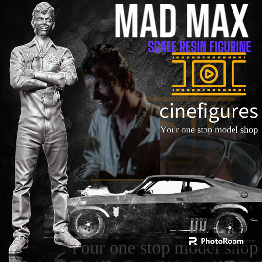 MAD MAX BARRY THE MECHANIC scale resin movie figure model 1.18 1.35 1.24 1.12